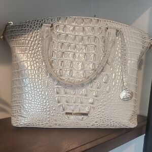 Brahmin Ivory Dream Melborne Duxbury Genuine Leather